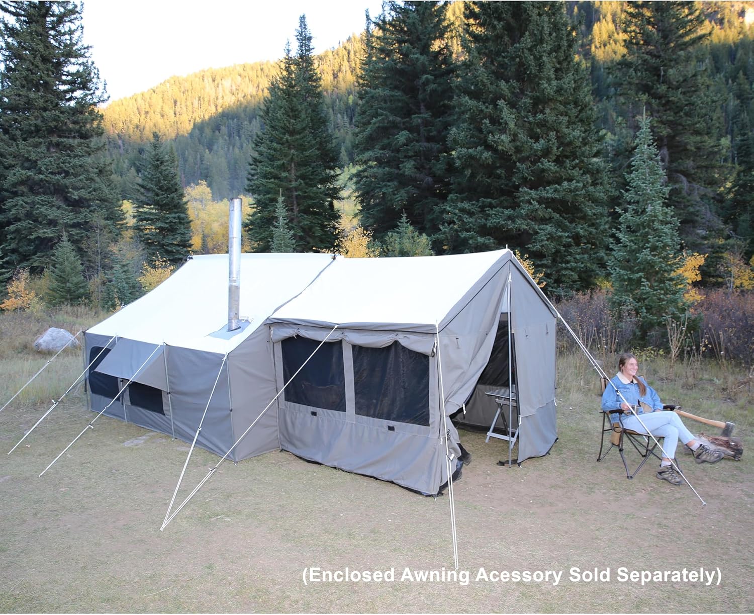 Kodiak Canvas Cabin Lodge Stove-Ready Tents - Image 8