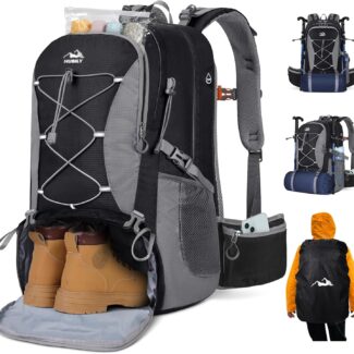 NUBILY 50L Hiking Backpack Waterproof Camping Backpack for Men Women Lightweight HIking Daypack Outdoor Travel Daypack